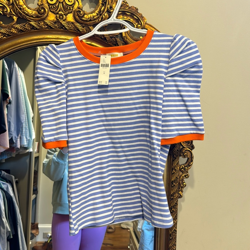 New with tags Maeve stripe top